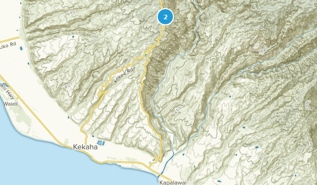Waimea, Hawaii Map