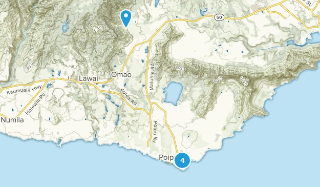 Koloa, Kauai Map