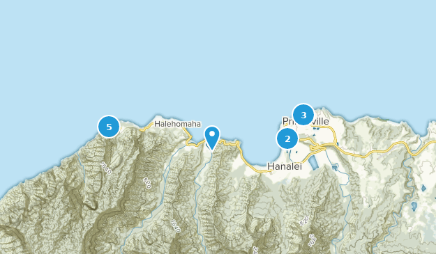 Princeville, Kauai Map