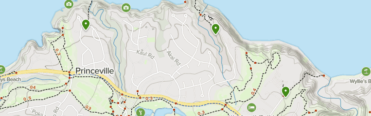 Map Of Princeville Kauai Best 10 Trails And Hikes In Princeville | Alltrails