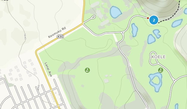 Lanai City, Lanai Map