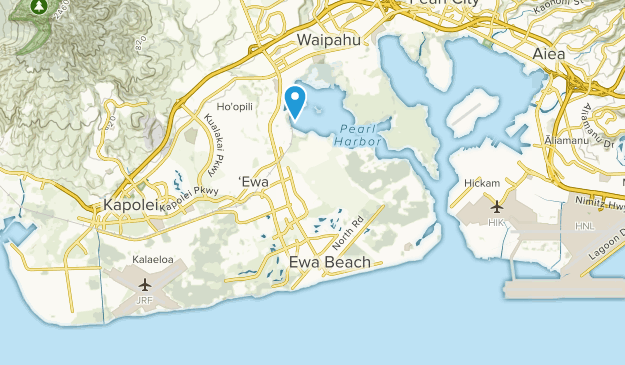 Ewa Beach, Oahu Map
