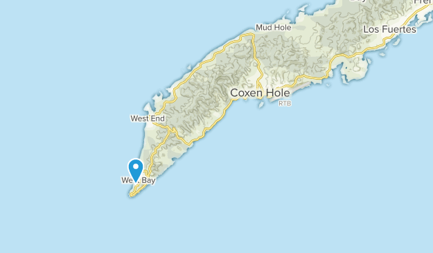 Roatán, Islas de la Bahía Map