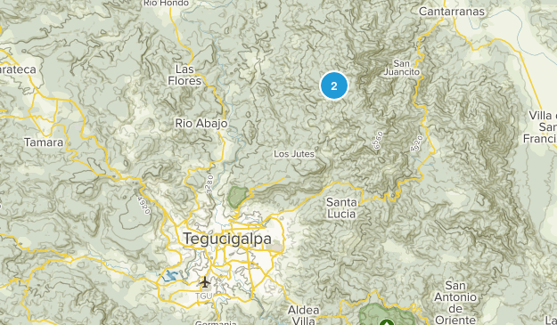 Tegucigalpa, Francisco Morazán Map
