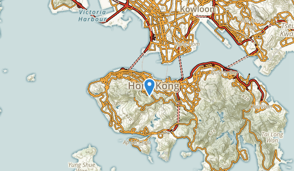 Chung Wan, Hong Kong Map