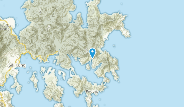 Sai Kung Islands, Hong Kong Map