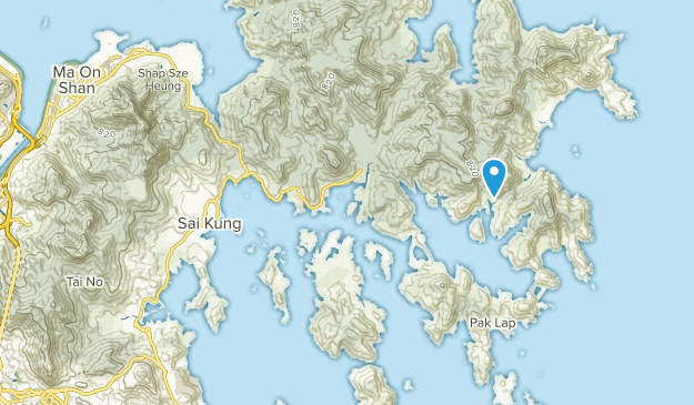 Sai Kung Islands, Hong Kong Map