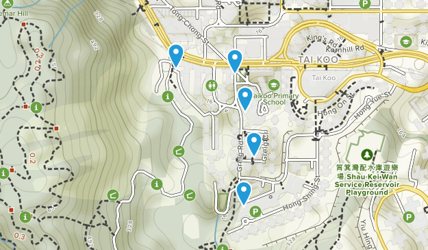 Quarry Bay , Eastern Map