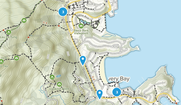 Discovery Bay, Islands Map