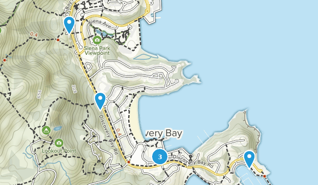 Discovery Bay, Islands Map