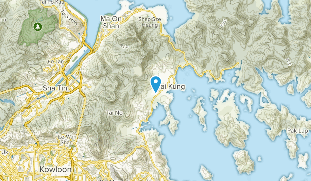 Pak Sha Wan, Sai Kung Map