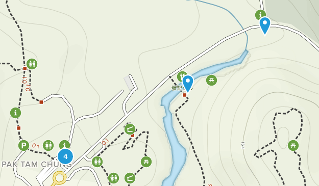 Pak Tam Chung, Sai Kung Map