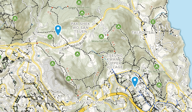 Yau Yue Wan, Sai Kung Map