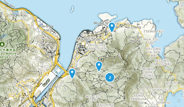 Tai Shui Hang, Sha Tin Map