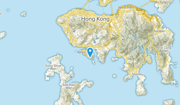 Ap Lei Chau, Southern Map