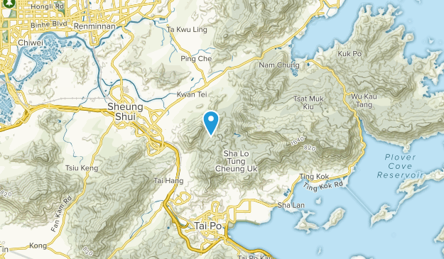 Hok Tau, Tai Po Map
