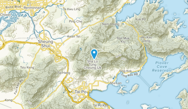 Tung Tsz, Tai Po Map