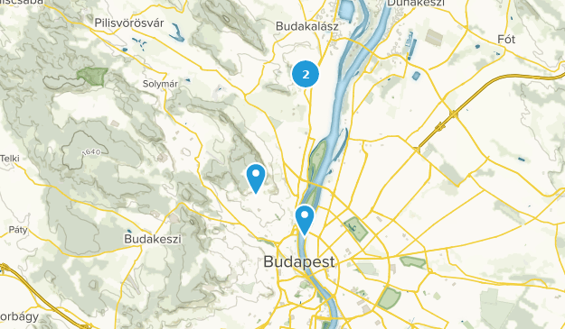 Budapest, Budapest Map