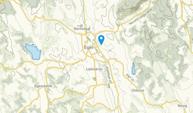 Eger, Heves Map