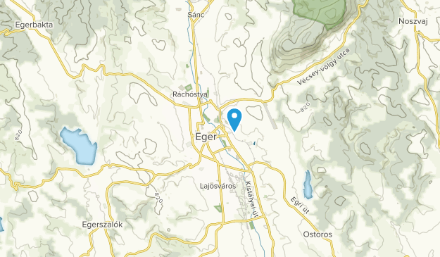 Eger, Heves Map