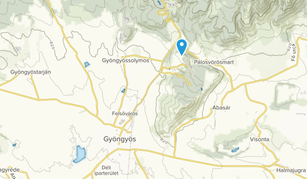 Gyöngyös, Heves Map