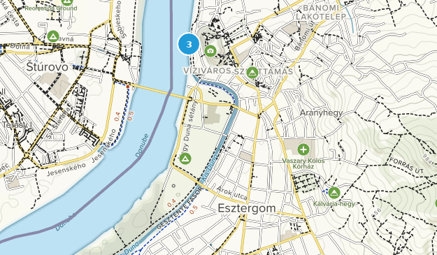 Esztergom, Komárom-Esztergom Map
