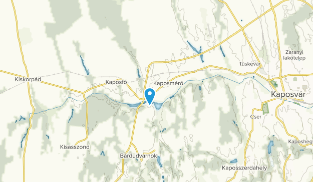 Kaposmérő, Somogy Map
