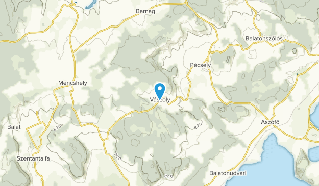Vászoly, Veszprém Map