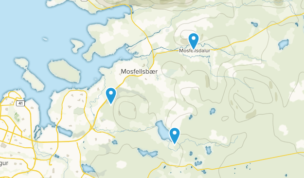 Mosfellsbær, Höfuðborgarsvæðið Map