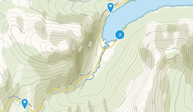 Seyðisfjörður, Austurland Map