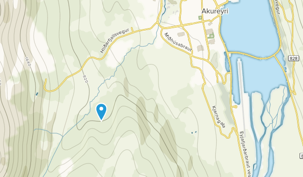 Akureyri, Norðurland eystra Map