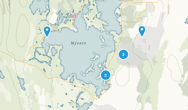 Skútustaðahreppur, Norðurland eystra Map