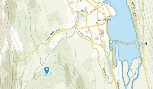 Akureyri, Norðurland eystra Map