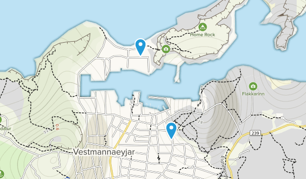 Vestmannaeyjar, Suðurland Map