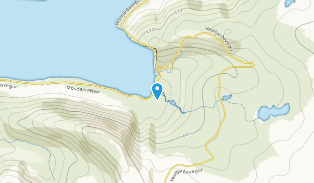 Flókalundur, Vestfirðir Map