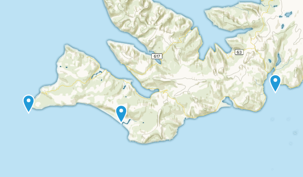 Vesturbyggð, Vestfirðir Map
