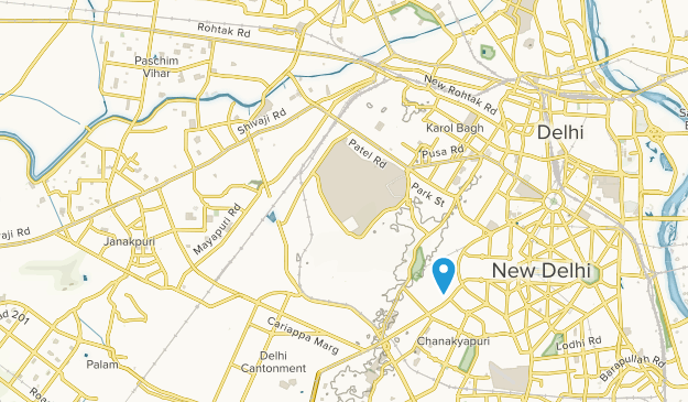 Northern Railway Colony, Delhi Map