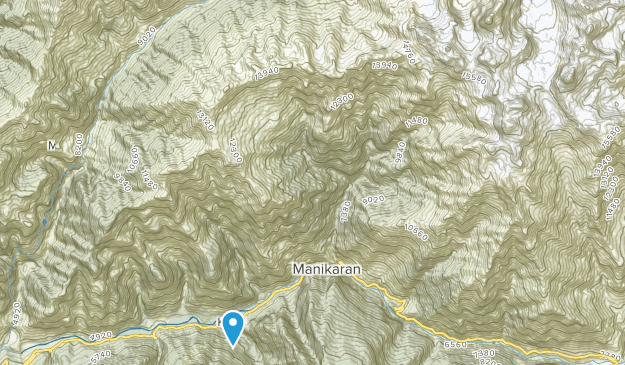 Manikarn, Himachal Pradesh Map