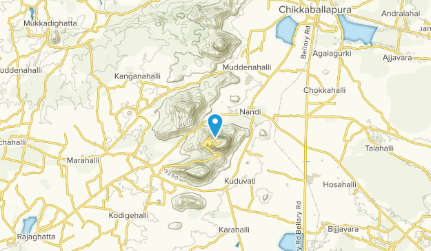 Chikballapura, Karnataka Map