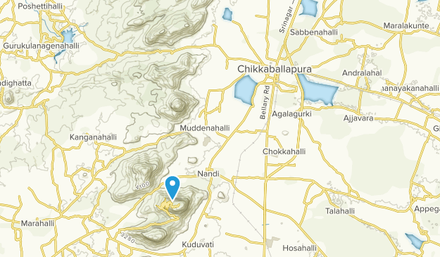 Chikballapura, Karnataka Map