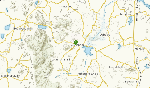 Gudibanda, Karnataka Map