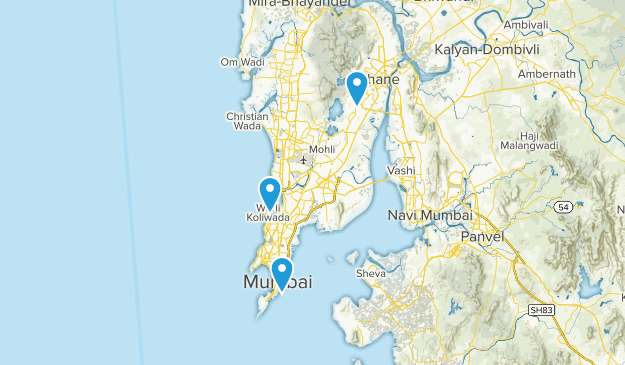 Bombay, Maharastra Map