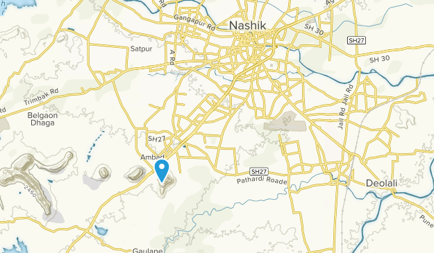 Nashik, Maharashtra Map