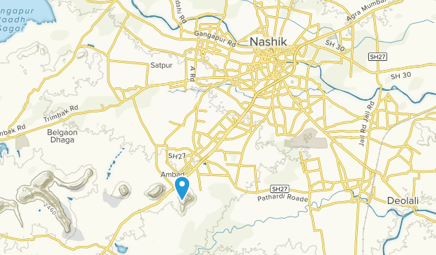 Nashik, Maharashtra Map