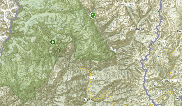 Gor, Sikkim Map