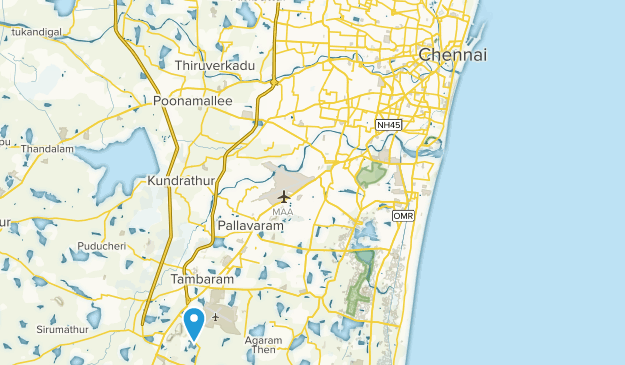 Chennai, Tamil Nadu Map