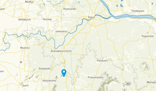 Karur, Tamil Nadu Map
