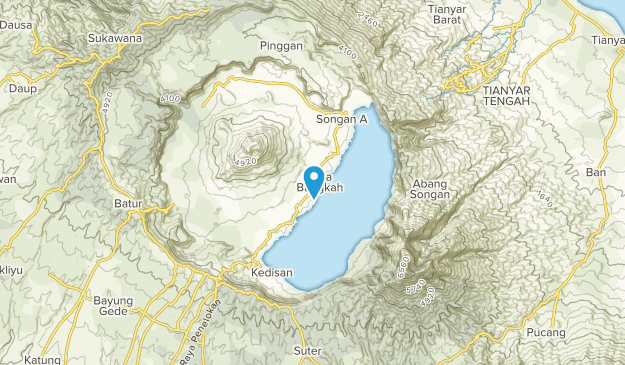 Banjar Toyabungkah, Indonesia Map