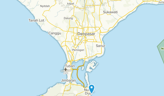 Badung, Bali Map