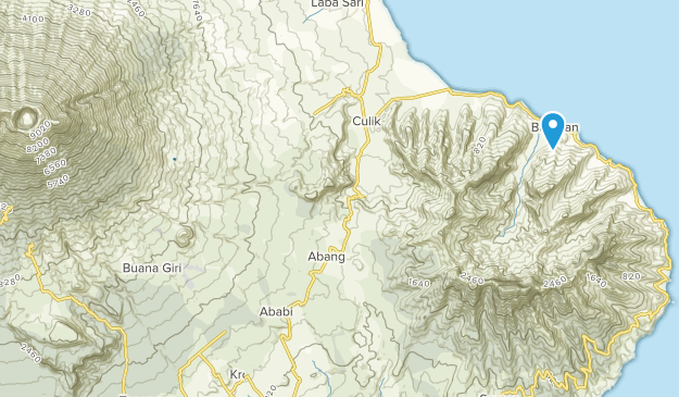 Karang Asem, Bali Map